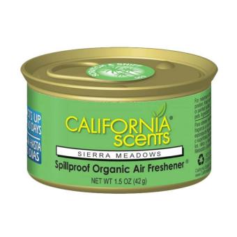 Gambar California Scents Sierra Meadous Spillproof Organic Car Air Freshener Parfum Mobil