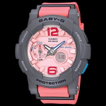 Gambar Casio Baby G G LIDE Series Women s Watch Pink Band Resin Strap BGA 180 4B2 Gift For Ladies Girlfriend Women   intl