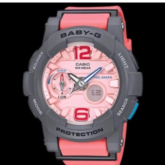 Gambar Casio Baby G G LIDE Series Women s Watch Pink Band Resin Strap BGA 180 4B2 Gift For Ladies Girlfriend Women   intl