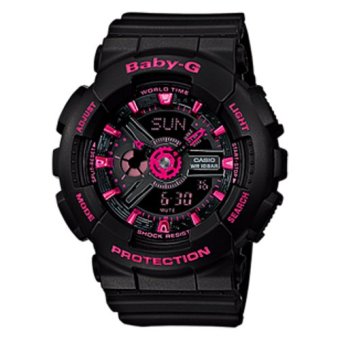 Gambar Casio Baby G Jam Tangan Baby G BA 111 1A   Hitam