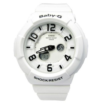 Gambar Casio Baby G Women s White Resin Strap Watch BGA 132 7B