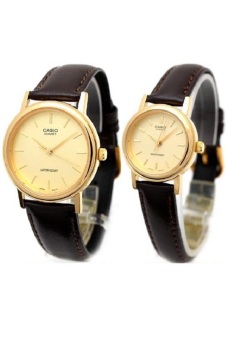 casio jam tangan darkbrown gold casio jam tangan darkbrown gold