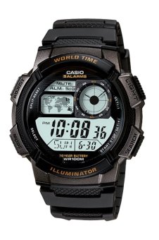 Gambar Casio Digital AE 1000W 1AVDF   Jam Tangan Pria   Hitam   Resin