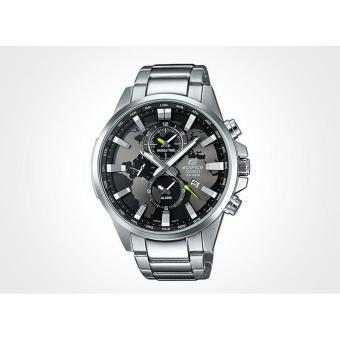 Gambar Casio Ediface D46H2228EFR303D1AVUDF Chronograph Jam Tangan Pria Stainless Steel Chain