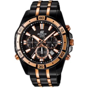 Gambar CASIO EDIFICE EF 534BKG 1AV JAM TANGAN PRIA (BLACK)