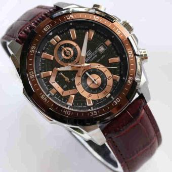 Gambar CASIO EDIFICE EFR 539L 5AV JAM TANGAN PRIA (BROWN)