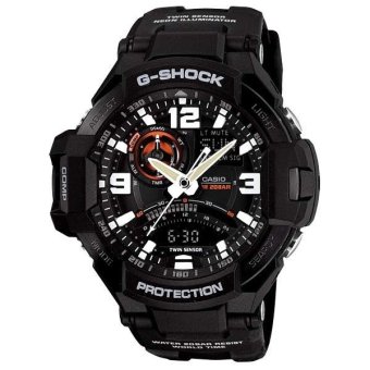 Gambar Casio G shock GA 1000 1A Gravitymaster   Hitam