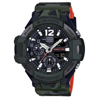 Gambar Casio G Shock GA 1100SC 3AJF GRAVITYMASTER Master in OLIVE DRAB Men s Watch