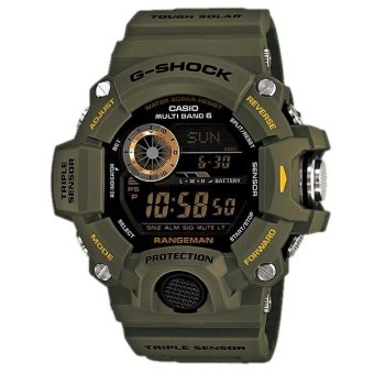 Gambar Casio G shock GW 9400 3 Rangeman   Hijau