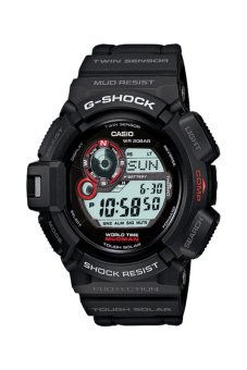 Gambar Casio G shock   Jam Tangan Pria   Hitam   Tali Resin   G 9300 1DR