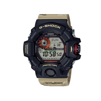 Gambar Casio G shock Rangeman Desert Camouflage GW 9400DCJ 1DR   Jam Tangan Pria   Black Beige   Strap Carbon Fiber Insert Resin