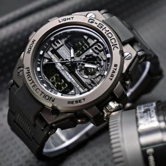 Casio G-Shock Watch Jam Tangan Pria - Hitam - Strap Rubber - GA-007ZS  