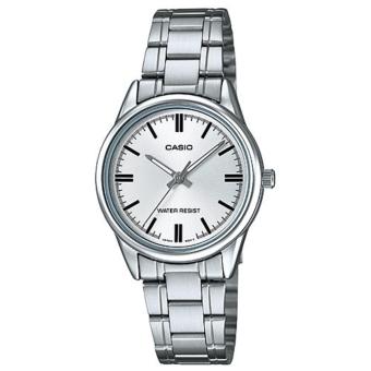 Casio LTP-V005D-7A - Jam Tangan Wanita - Silver - Stainless Steel  