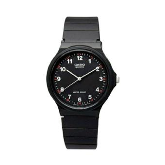 Casio - MQ-24-1BL Jam Tangan Unisex - Rubber Strap - Hitam  