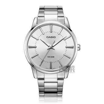 Gambar Casio MTP 1303D 1A Fashion Pria Tahan Air Ini Shi Ying Menonton Jam Tangan