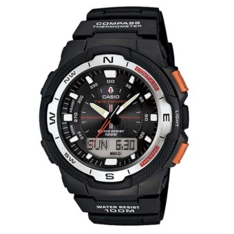 Gambar Casio Outgear SGW 500H 1B Resin Glass Black Watch   intl