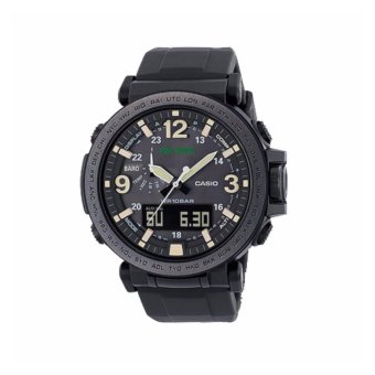 Gambar Casio Protrek PRG 600Y 1 Silicon band Black Watch   intl