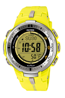 Gambar Casio Protrek Pria Kuning Damar Tali Jam   PRW 3000 9b