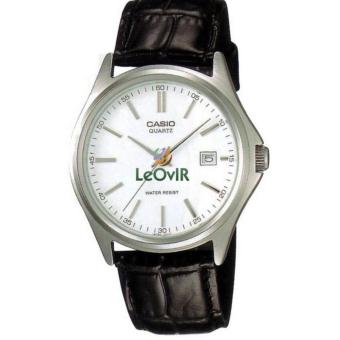 Casio Standard LTP-1183E-7A - Jam Tangan Wanita - Black White - Strap Leather - LM  