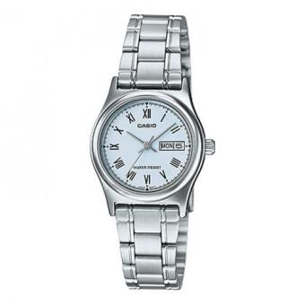 Casio Women's LTP-V006D-2B - Jam Tangan Wanita - Biru - Stainless Steel  