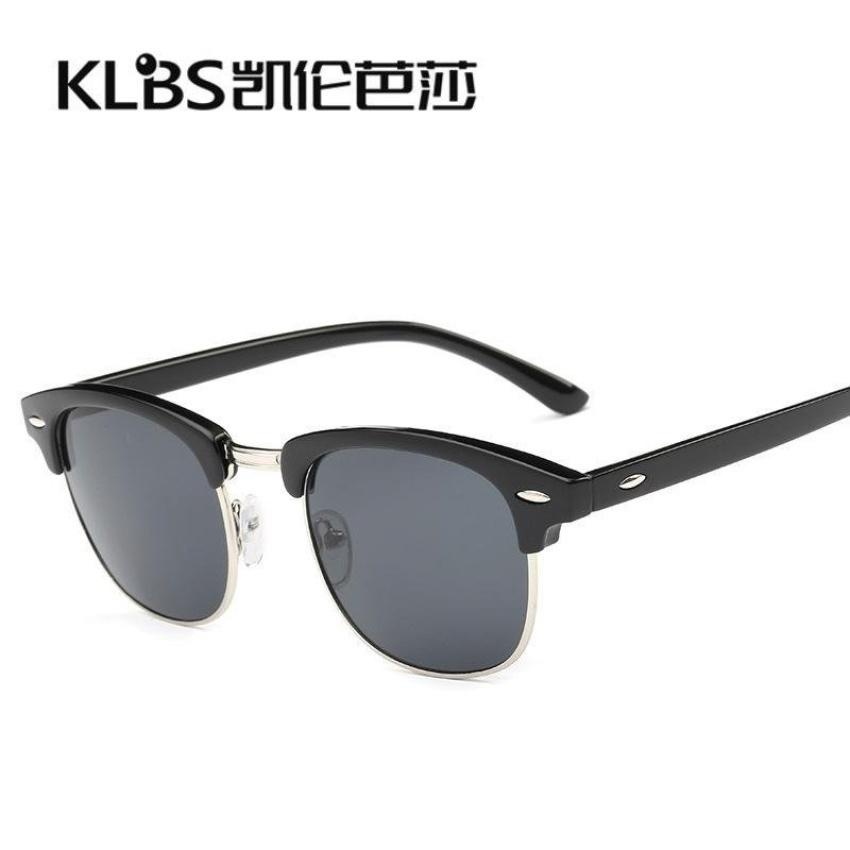 CELANA Panjang Retro Terpolarisasi Kacamata 828 Burst Pria dan Womensunglassesricespike Sunglasses Kacamata-Intl