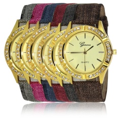 Cepat Menjual Melalui Ledakan Hot Fashion Penuh Pasir Quicksand Wanita Watch Women's Watch Spot Geneva Wanita Watchgray-Intl