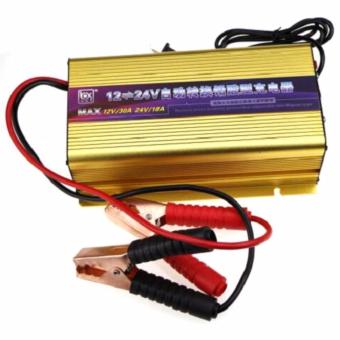 Gambar Charger Aki Mobil Motor 12V 30A 24V 18A   Golden