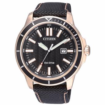 Gambar CITIZEN AT2405 10E   ECO Drive   Jam Tangan Pria   Bahan Tali Nylon   Hitam