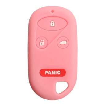Gambar Colored Key Remote Protective Case Cover Keyless For Honda (Pink)   intl