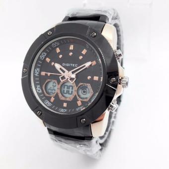 Gambar Digitec DG 3047 Dual Time   Jam Tangan Pria   Stainlesstell Strap