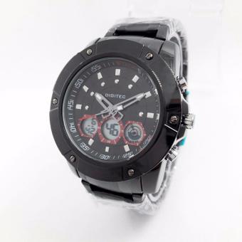 Gambar Digitec DG 3047 Dual Time   Jam Tangan Pria   Stainlesstell Strap