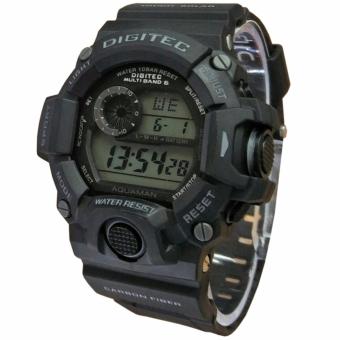 Gambar Digitec DG2064T D Jam Tangan Pria Strap Rubber Full Hitam