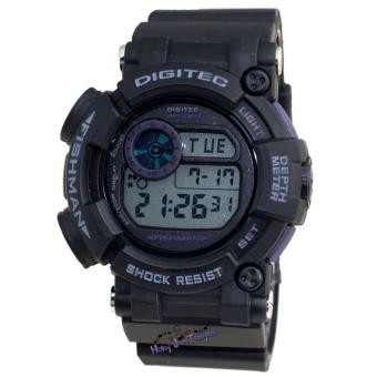 Gambar Digitec   DG2106M  Jam Tangan Pria   Strap leather   ( Hitam Navy )