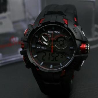 Gambar Digitec DG3042 PRT   Dual Time   Rubber Strap