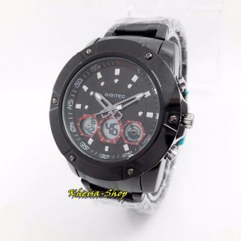 Gambar Digitec DG3047   Jam Tangan Sport Pria   Stainlessteel   Dual Time