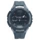 Gambar Digitec Men s   Jam Tangan Pria   DG 3025 Hitam List Abu   Strap Karet   Dualtime