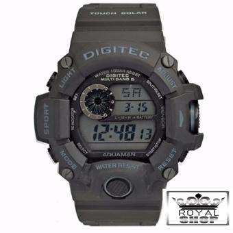 Gambar Digitec Mollgen DG2064BGRY   Jam Tangan Pria Sporty Dual Time   Strap Resin   Grey