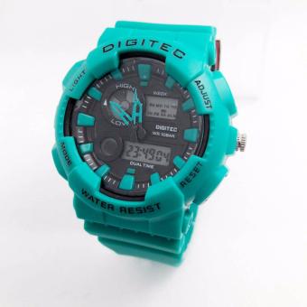 Gambar Digitec Women s   Jam Tangan Sport Wanita   Dualtime   Water Resist   Rubber Strap   DG88800Z