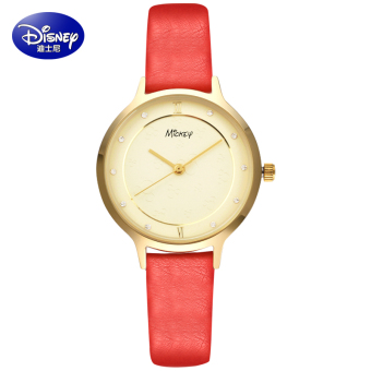 Gambar Disney Korea Fashion Style Tahan Air Kasual Jam Tangan Wanita Jam Tangan