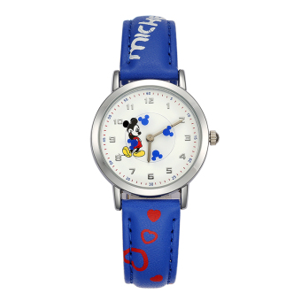 Gambar Disney Mickey anak anak laki laki jam tangan jam tangan anak