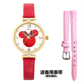 Gambar Disney Mickey gadis berlian jam tangan wanita jam tangan anak