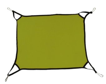 Gambar EOZY 2Pcs Soft and Comfortable Pet Cat Hammock Hanging Bed SleepPad for Hamsters Rabbits 64*57cm (Green)   intl