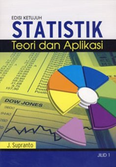 Gambar Erlangga Buku   Statistik Jl.1 Ed.7  Supranto J.
