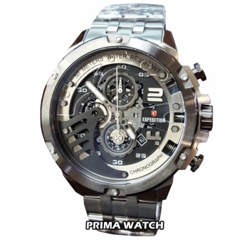 Expedition E6708 - Jam Tangan Pria - Stainless Steel (Silver)  