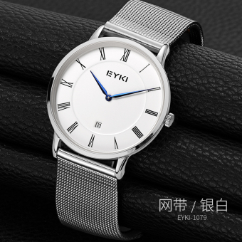 Gambar Eyki kulit pria kasual Shi Ying jam tangan