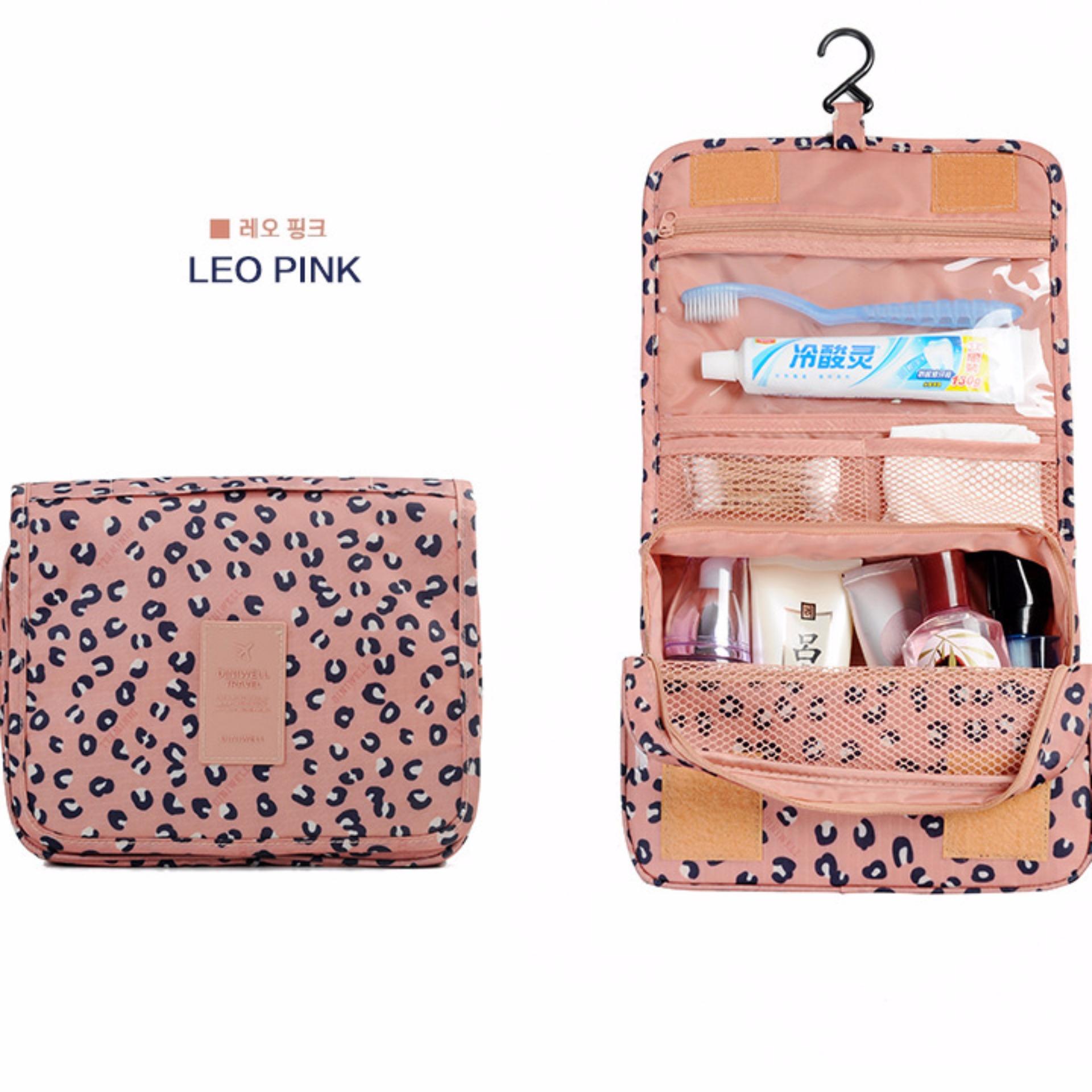 EZY Travel Hanging Toiletries Organizer - Biru Motif