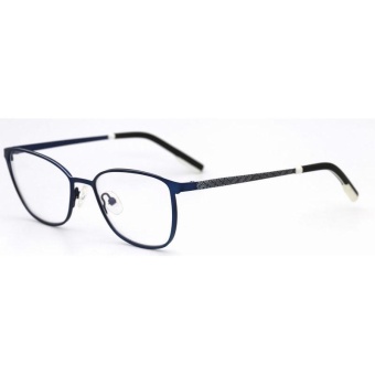 Gambar Feelz Optical Myopia Frame Metal Glasses Fashion Alloy SpectacleEyewear Retro Full Rim Eyeglasses for Men and Women (Blue)   intl
