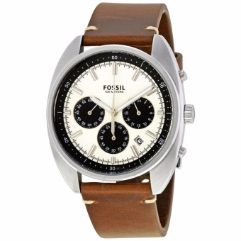 Fossil Drifter Chronograph Dark Brown Leather Watch, CH 3044  