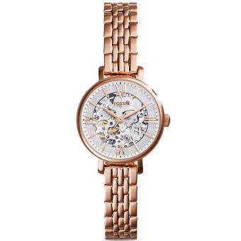 Gambar Fossil Jacqueline Mini Mechanical Rose Tone Stainless Steel Watch, ME 3072