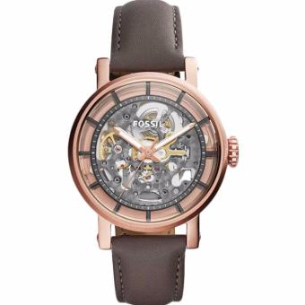 Fossil Original ME3089 Boyfriend Automatic Kulit Jam Tangan Wanita - Coklat  